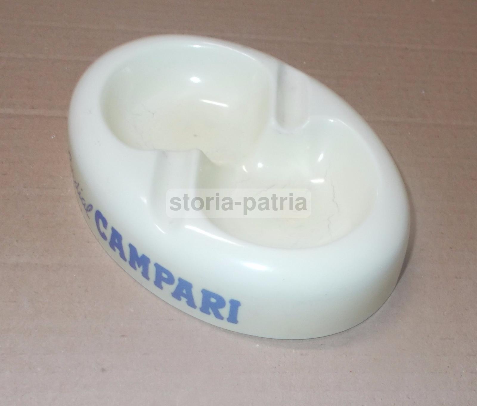Aperitivo, Campari, Soprammobile Pubblicitario, Modellato Ovale, Posacenere, Galassi immagine 6