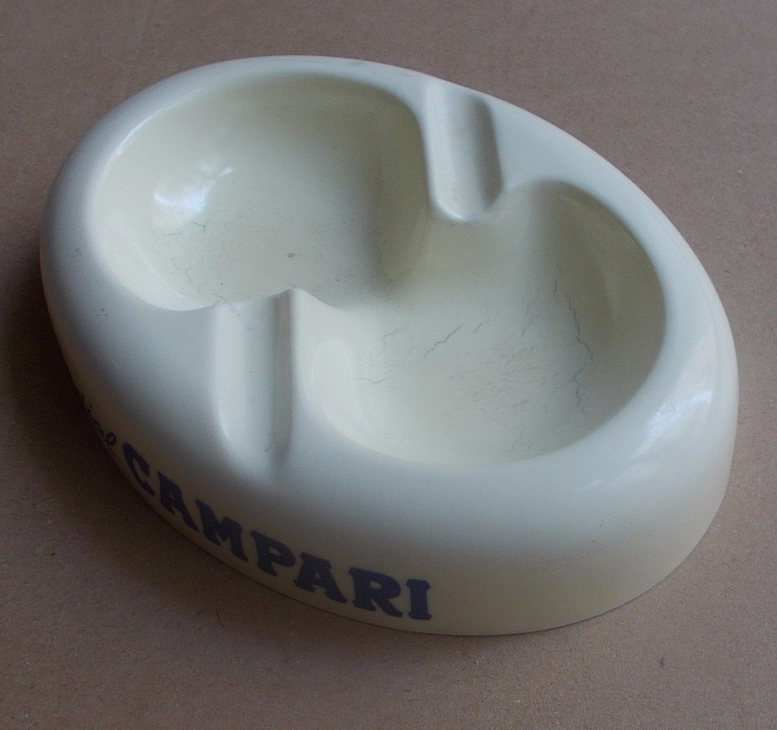 Aperitivo, Campari, Soprammobile Pubblicitario, Modellato Ovale, Posacenere, Galassi immagine 9
