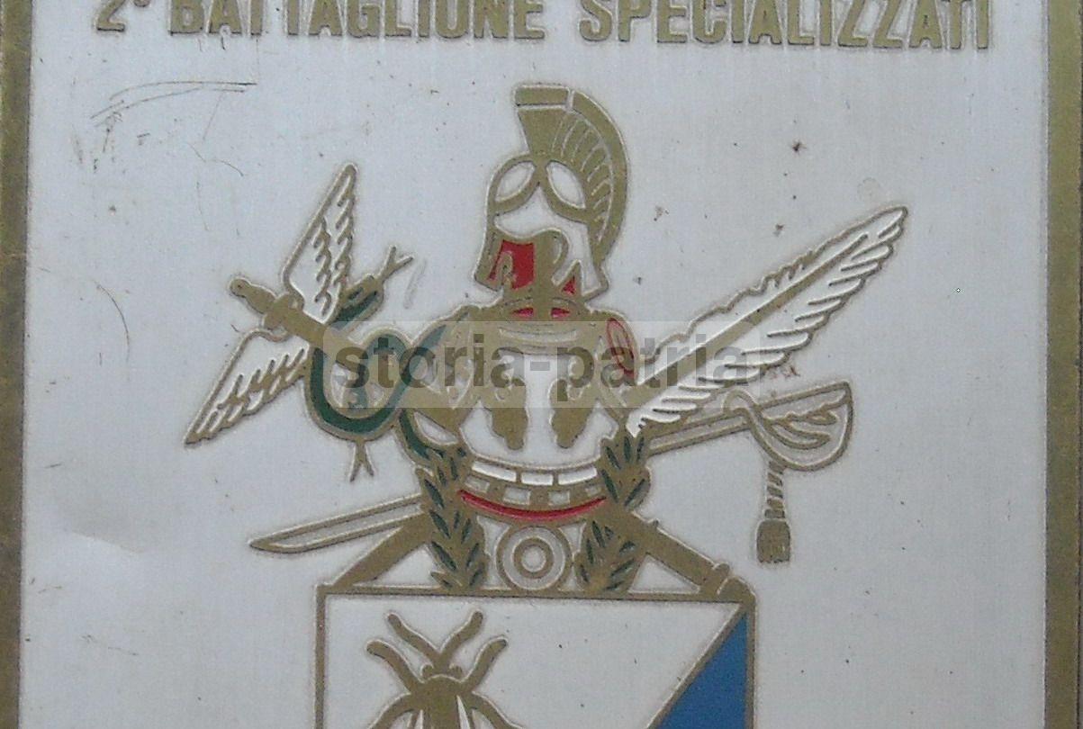 Araldica, Militaria, Allegorie, Caduceo, Spada, Penna, Battaglione Specializzati, Bello immagine 2