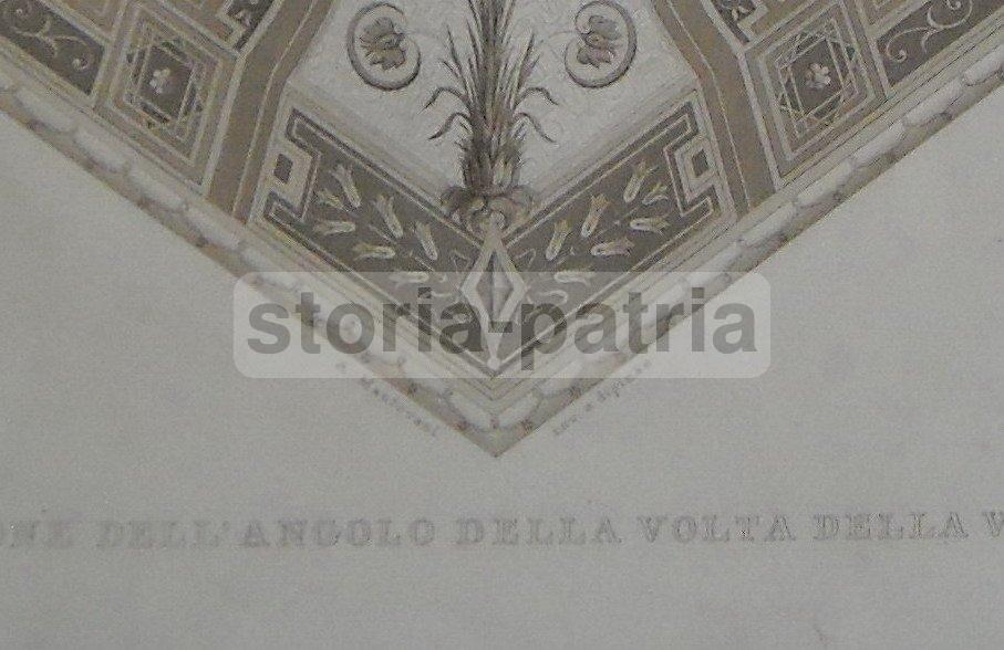 Arte, Allegorie, Mitologia, Antica Decorazione Murale, Artista Mantovani, Incisione immagine 2