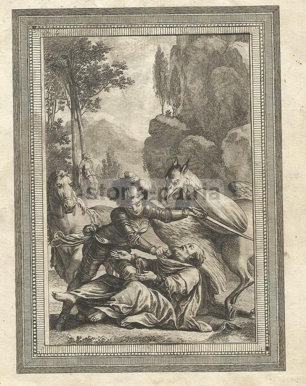 Arte Antica, Mitologia, Allegoria, Illustrazione Allegorica, Da Collezione, Artistica immagine 1