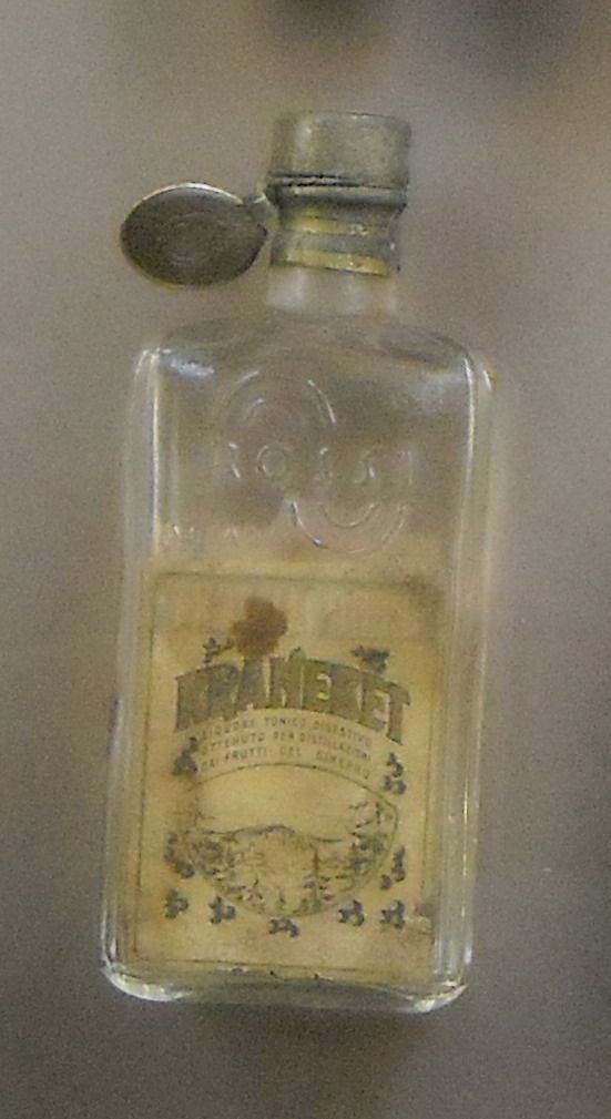 Asiago, Distilleria Rossi, Liquore Tonico Digestivo Al Ginepro, Kranebet, Pubblicita immagine 1