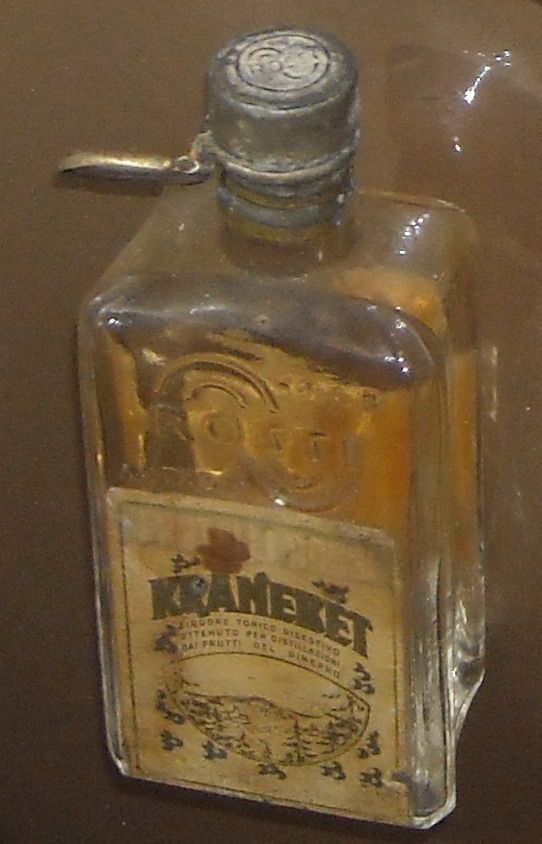 Asiago, Distilleria Rossi, Liquore Tonico Digestivo Al Ginepro, Kranebet, Pubblicita immagine 2