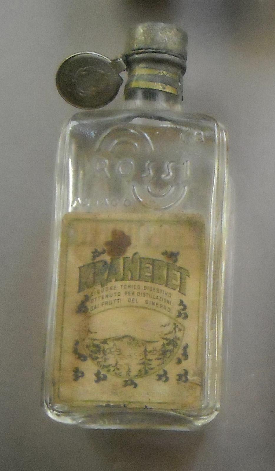 Asiago, Distilleria Rossi, Liquore Tonico Digestivo Al Ginepro, Kranebet, Pubblicita immagine 5