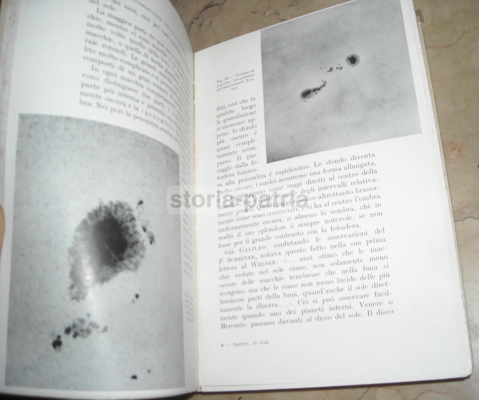 Astronomia, Astrofisica, Magnetismo Solare, Calore Del Sole, Macchie, Telescopia, 1936 immagine 8