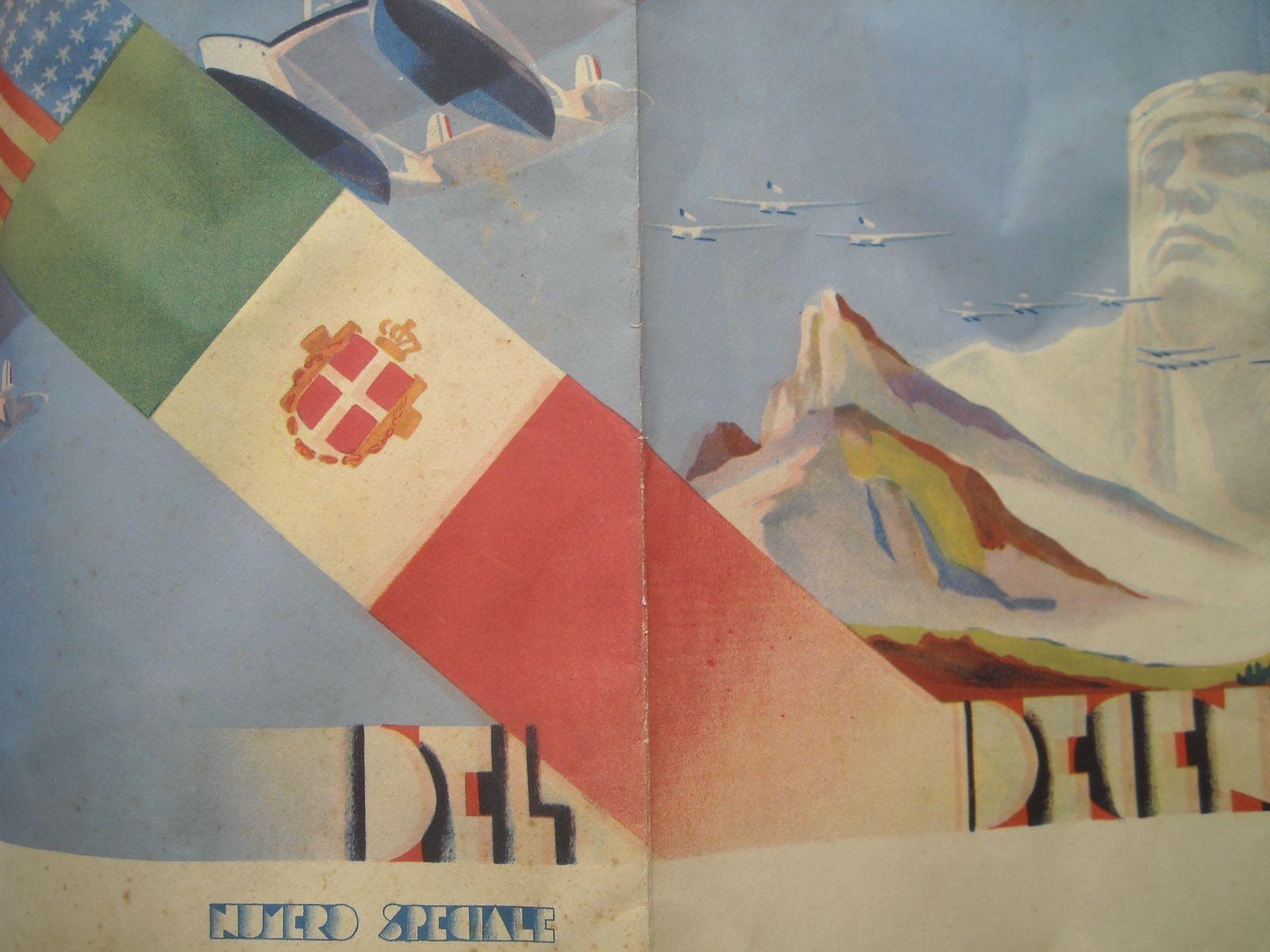 Aviazione, Aeronautica, Viaggi, Crociera Atlantica, Trasvolata Di Balbo, Futurismo immagine 8