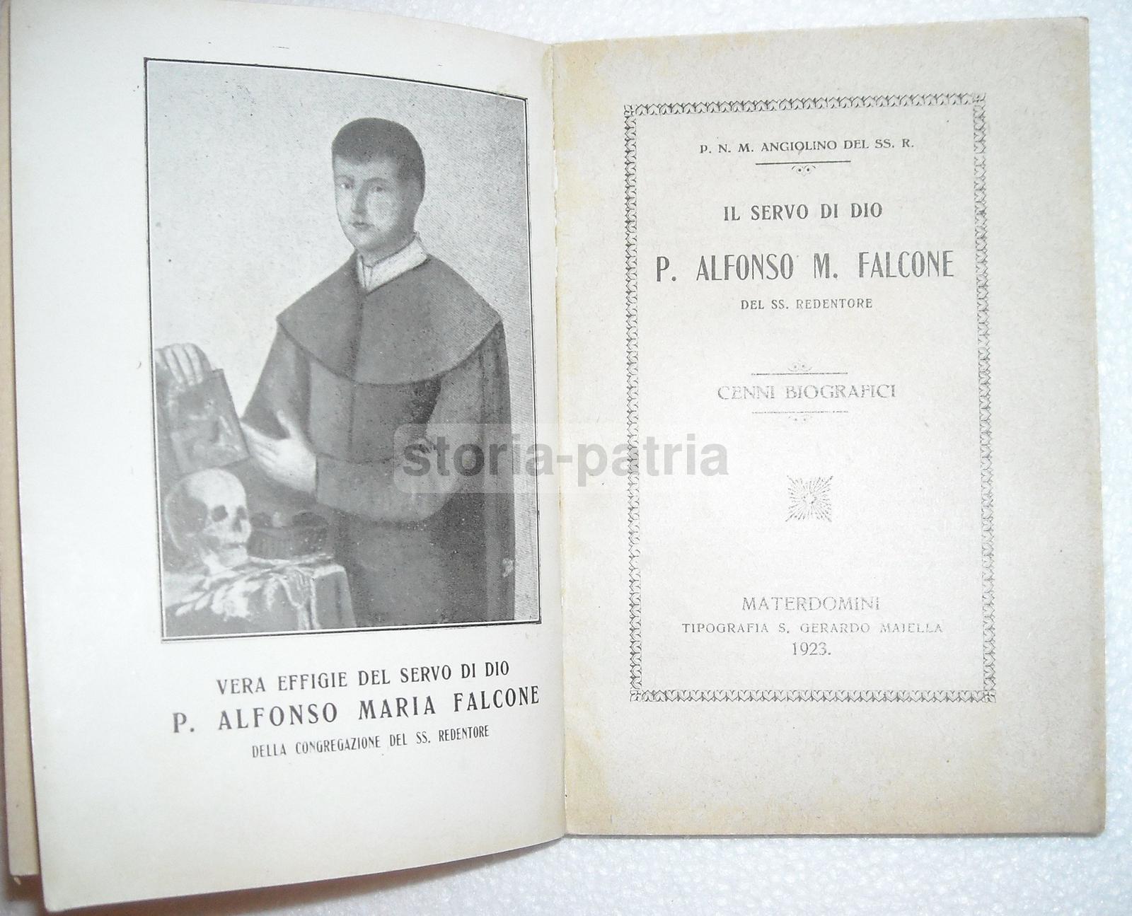 Basilicata, Vietri, Flumeri, Pagani, Caposele, Balvano, Antica Opera Devozionale, 1923 immagine 2