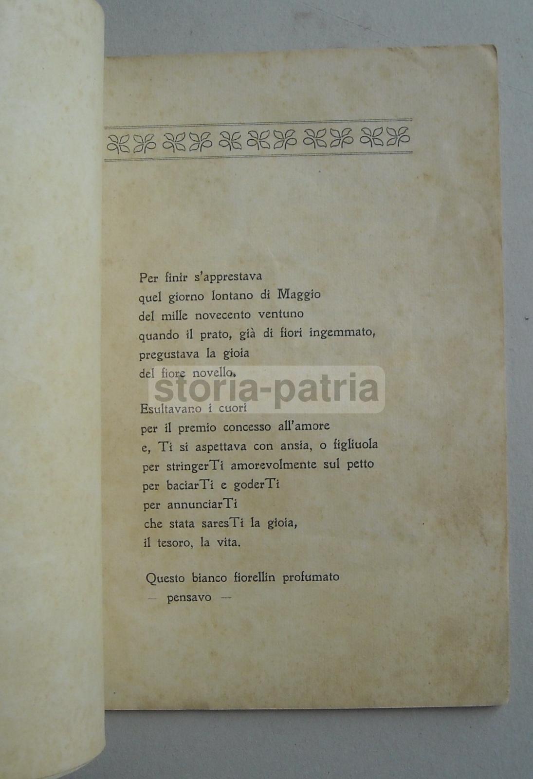 Calabria, Mancuso, Puglia, Brindisi, Composizione Poetica, Rara Edizione, 1941 immagine 2