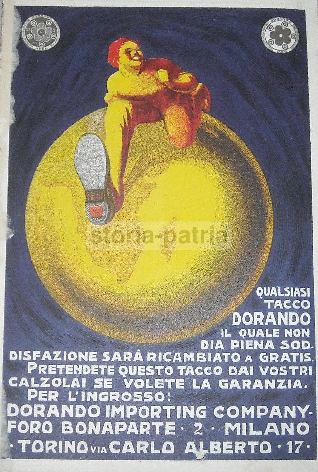 Calzoleria, Calzolai, Scarpe, Tacchi, Bellissima Pubblicitaria, Stamperia Spinelli immagine 1