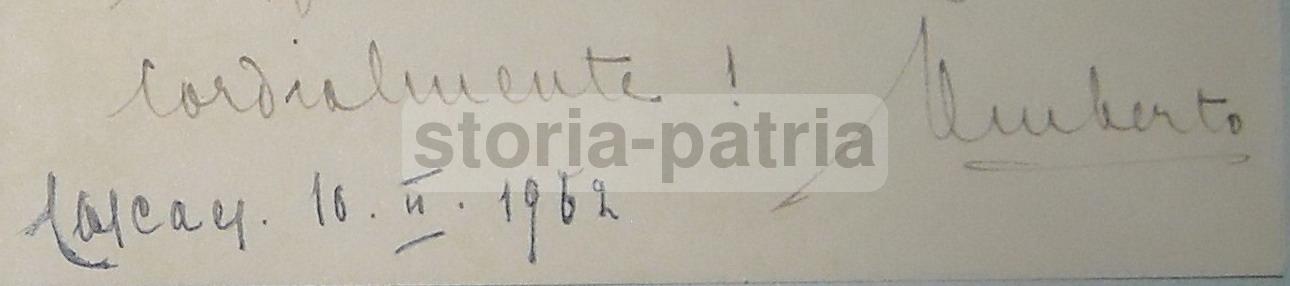 Casa Reale Sabauda, Umberto Di Savoia, Pieghevole d'Epoca, Da Collezione, Evora, 1962 immagine 2