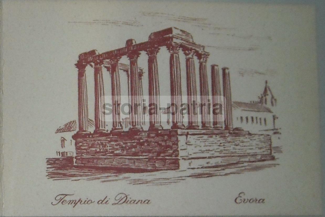 Casa Reale Sabauda, Umberto Di Savoia, Pieghevole d'Epoca, Da Collezione, Evora, 1962 immagine 4