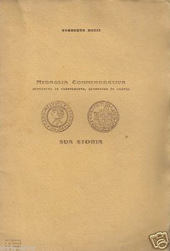 Castelnuovo Di Napoli, Antica Medaglia, Rozzi, Teramo, Abruzzo, Antica Edizione, 1910 immagine 1