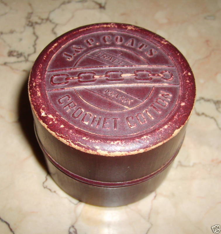 Cotone, Filati, Coats, Interessante Vecchio Astuccio, Raro immagine 1