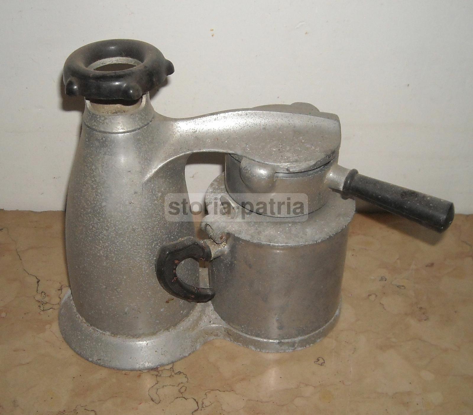 Cucina, Caffe, Caffettiera d'Epoca, Decorativa, Da Collezione, Brevetto Vesuviana immagine 1