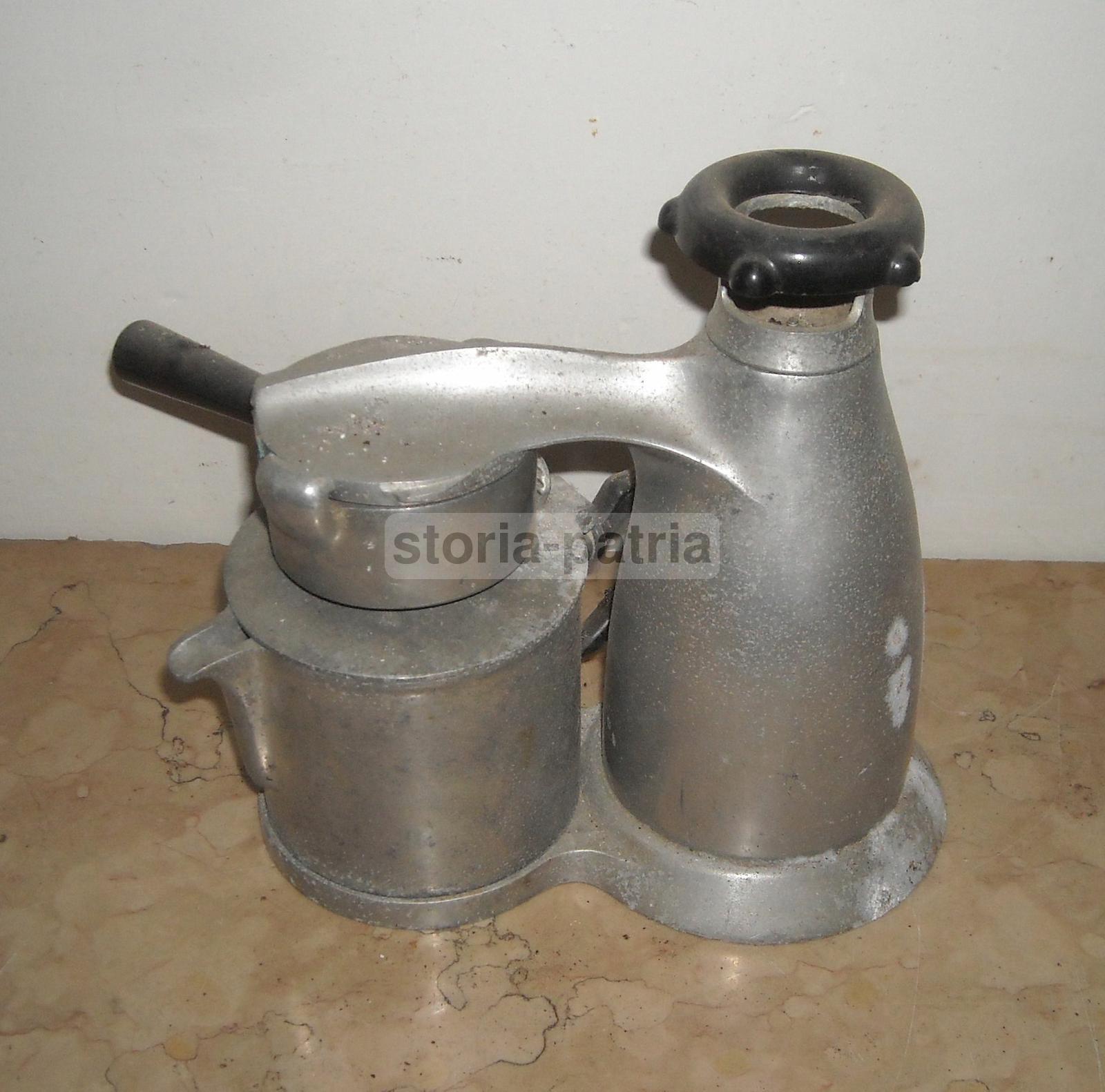 Cucina, Caffe, Caffettiera d'Epoca, Decorativa, Da Collezione, Brevetto Vesuviana immagine 4