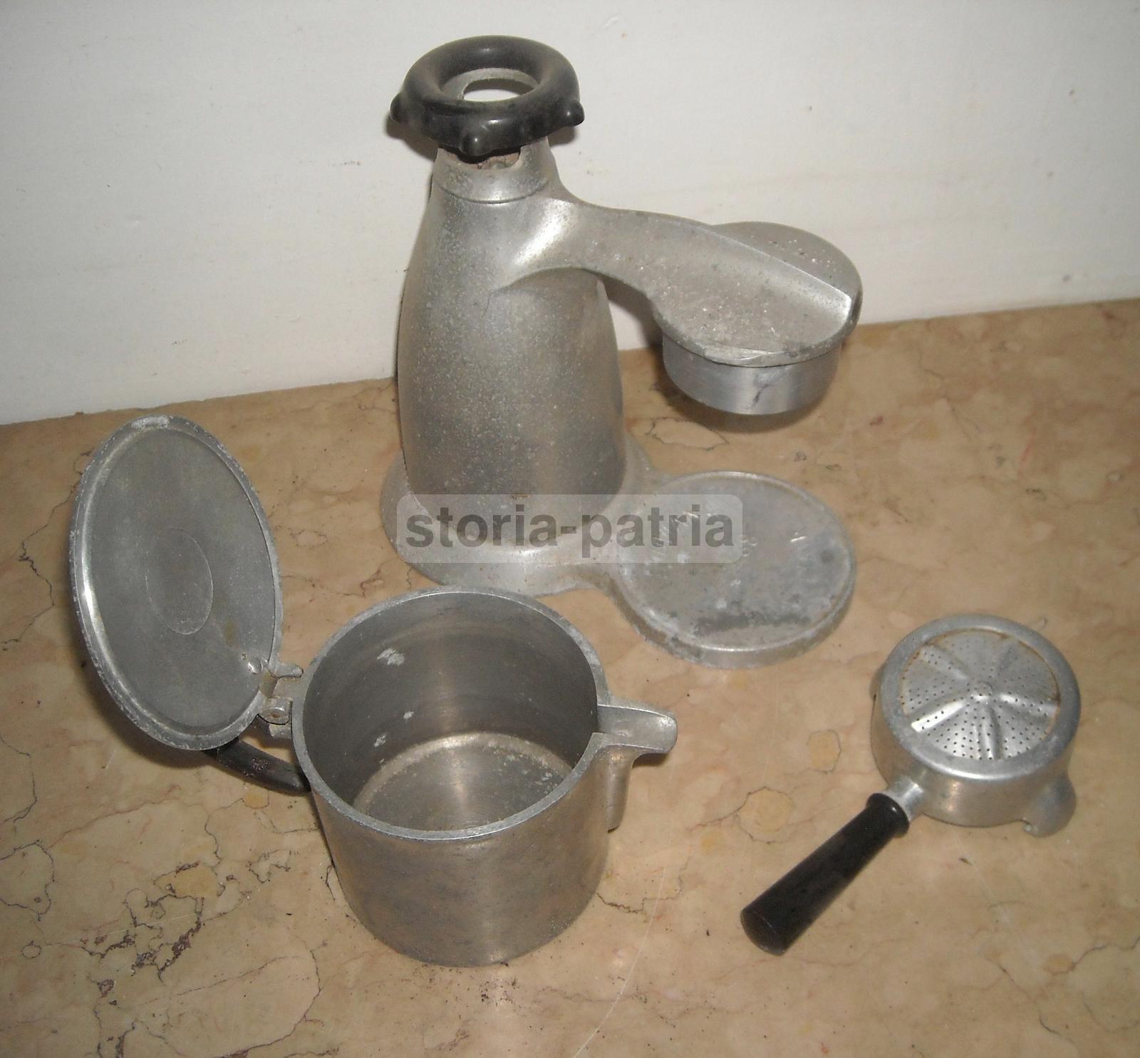 Cucina, Caffe, Caffettiera d'Epoca, Decorativa, Da Collezione, Brevetto Vesuviana immagine 8