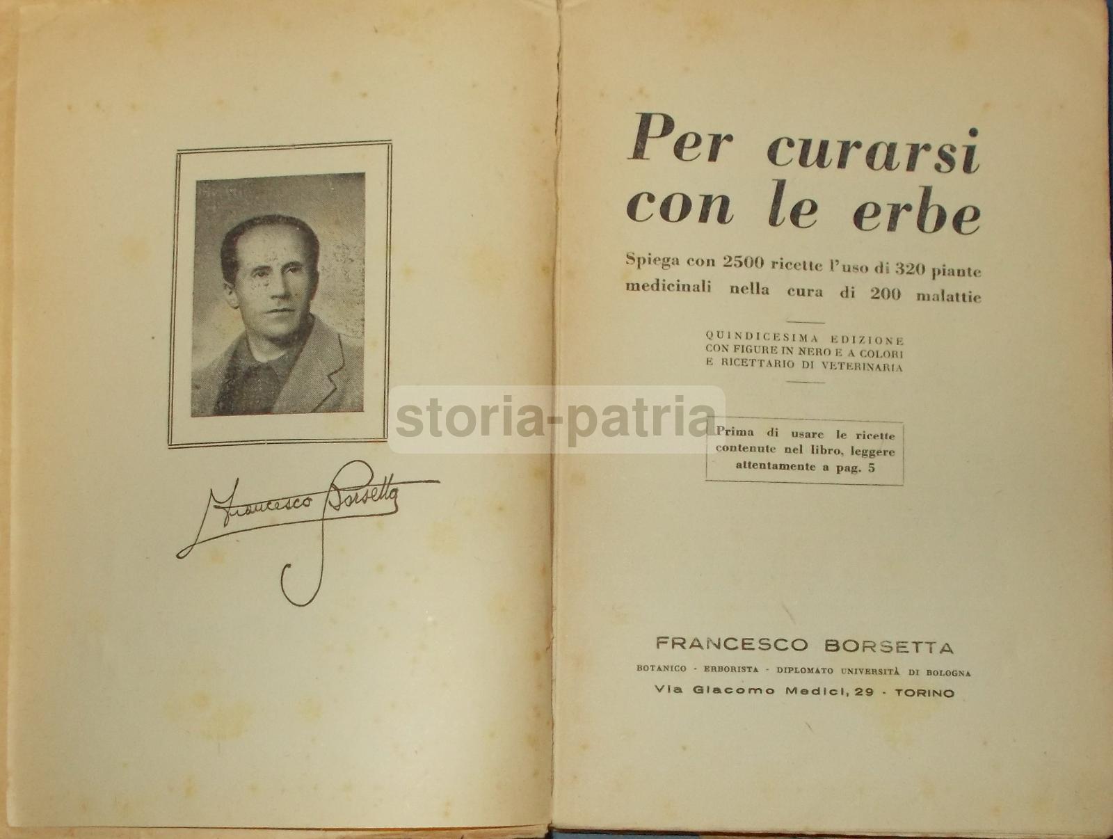 Erbe, Erboristeria, Botanica, Malattie, Medicina, Ricettario, Veterinaria, Massaggio immagine 1