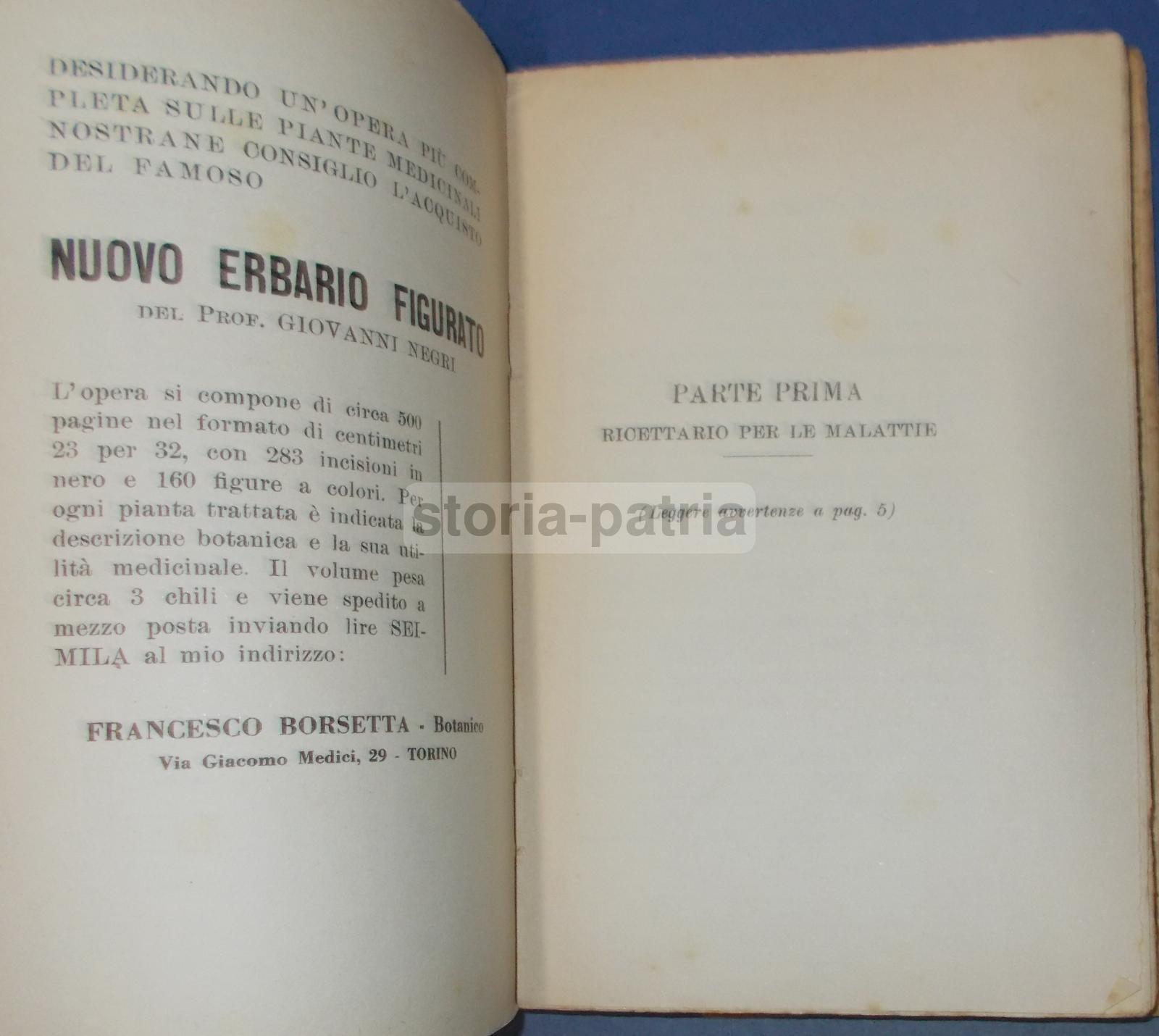 Erbe, Erboristeria, Botanica, Malattie, Medicina, Ricettario, Veterinaria, Massaggio immagine 11