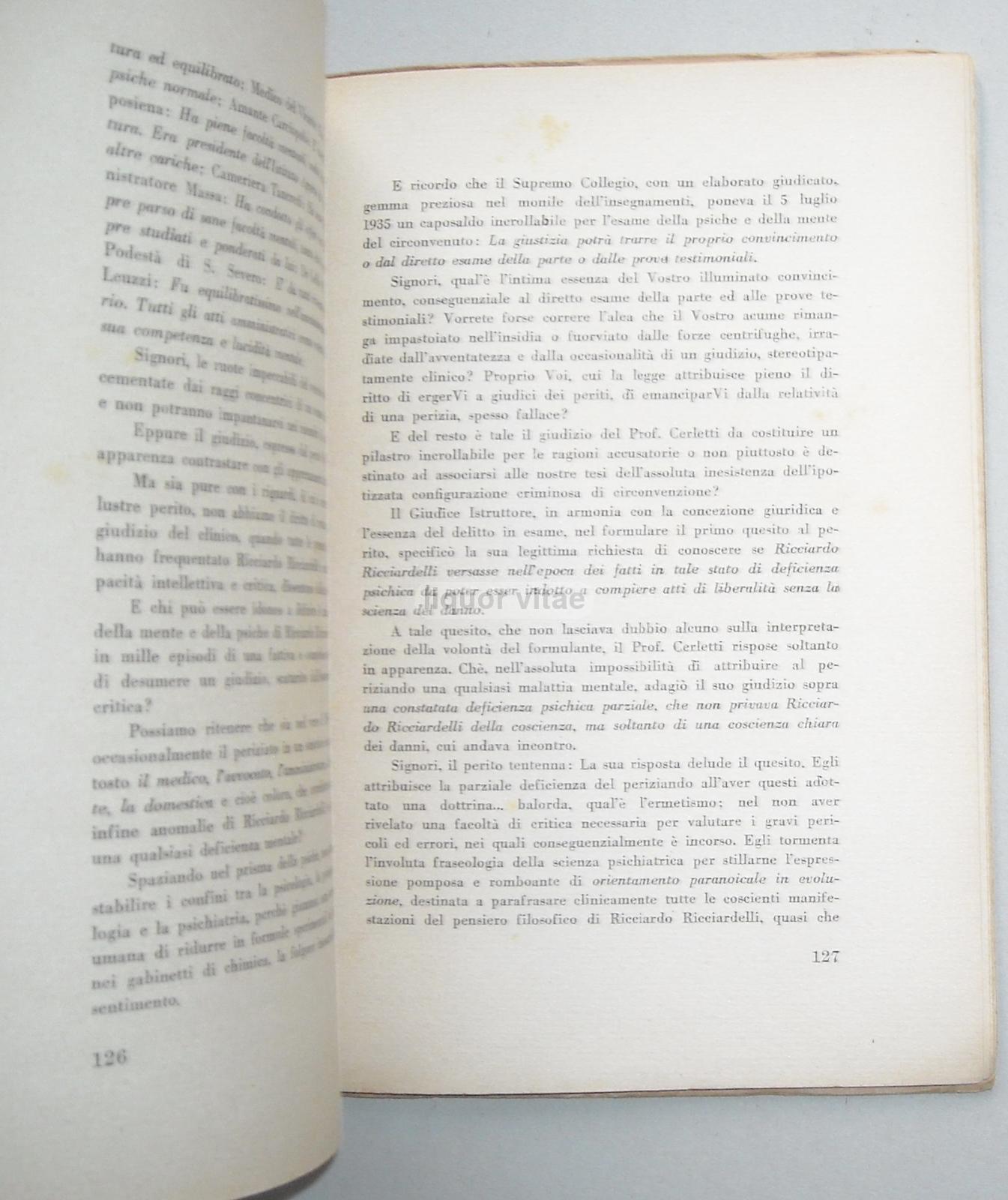 Esoterismo, Animismo, Magia, Giuridica, Nobilta, Napoli, Ricciardelli, Pugliese, 1942 immagine 3