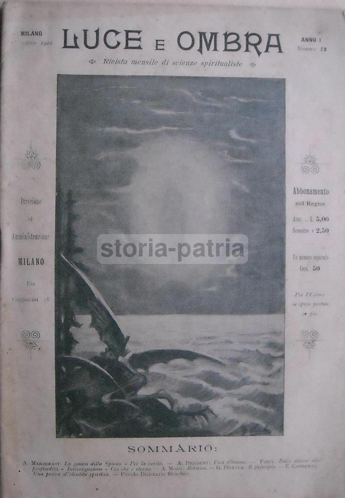 Esoterismo, Metafisica, Filosofia, Massoneria, Rara Antica Rivista, Pirla, Marzorati immagine 7