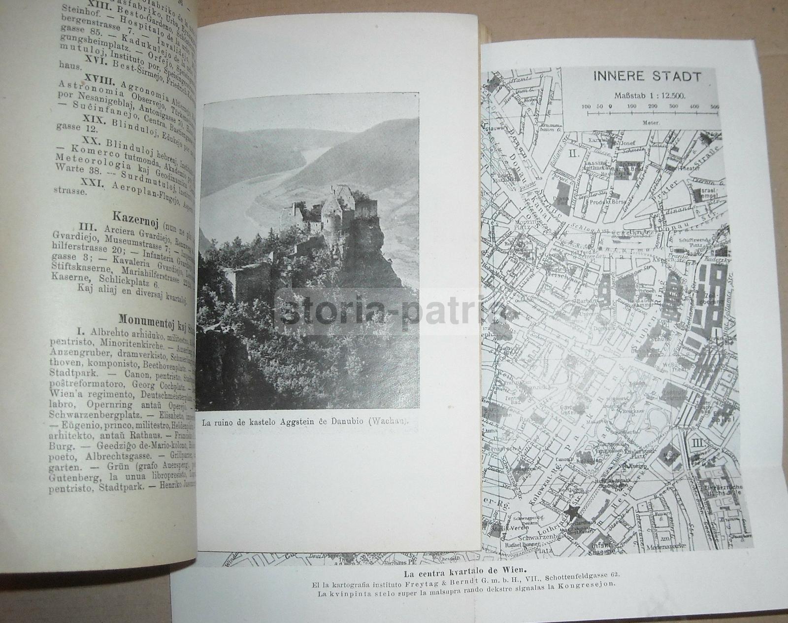 Esperanto, Congresso Di Vienna, 1924, Antica Edizione Illustrata, Guida E Programma immagine 2