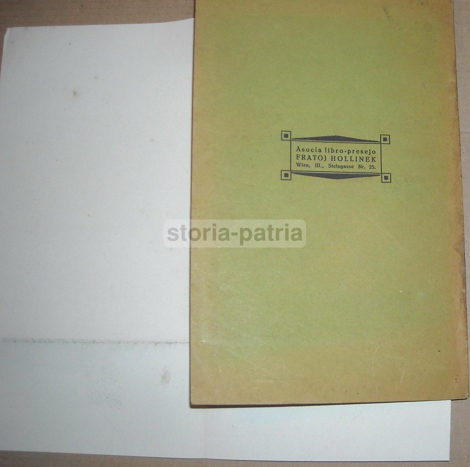 Esperanto, Congresso Di Vienna, 1924, Antica Edizione Illustrata, Guida E Programma immagine 5