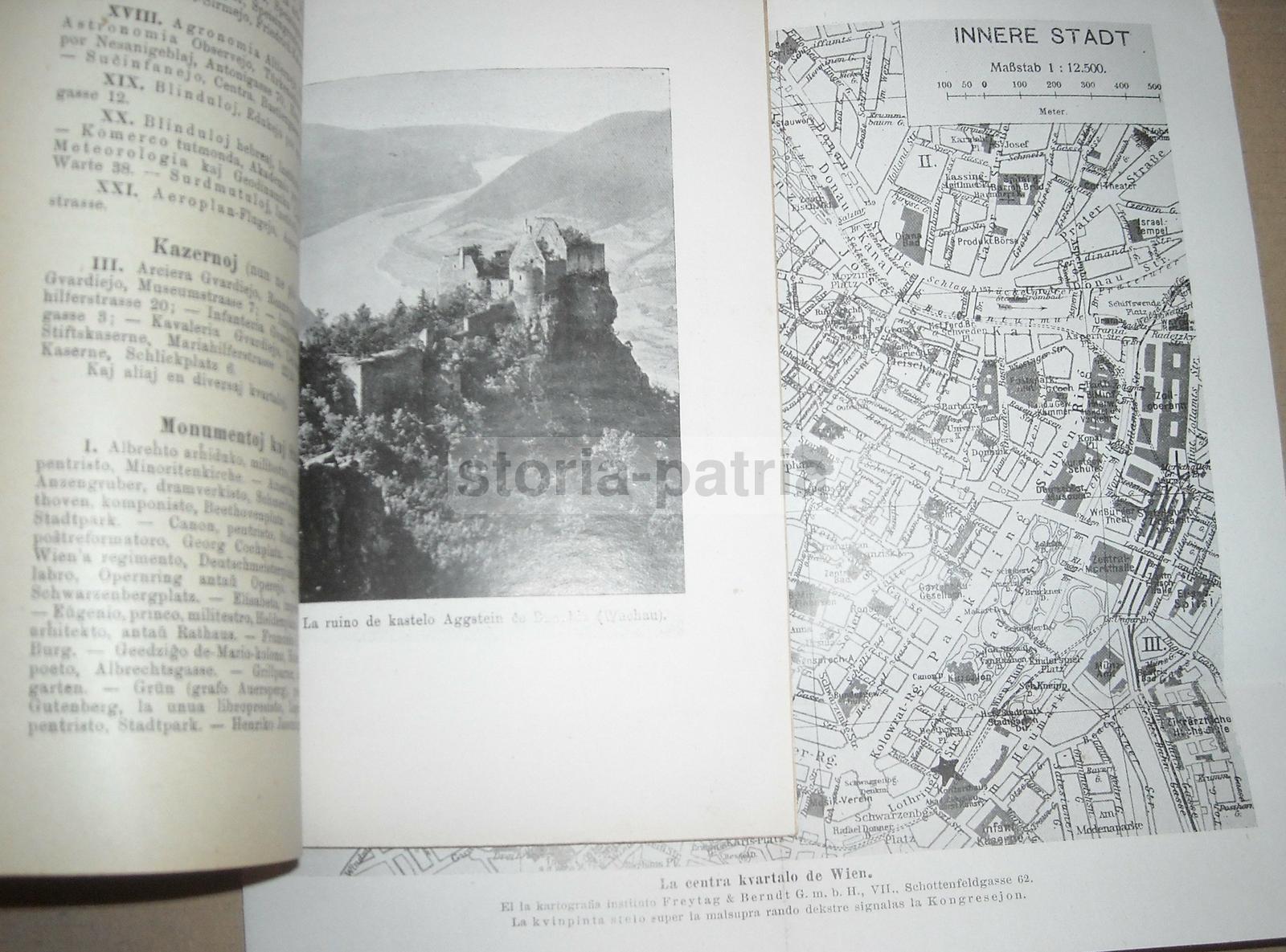 Esperanto, Congresso Di Vienna, 1924, Antica Edizione Illustrata, Guida E Programma immagine 10
