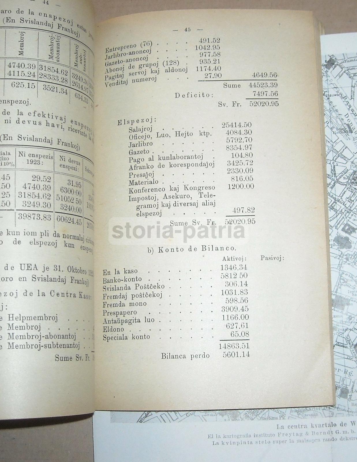 Esperanto, Congresso Di Vienna, 1924, Antica Edizione Illustrata, Guida E Programma immagine 14