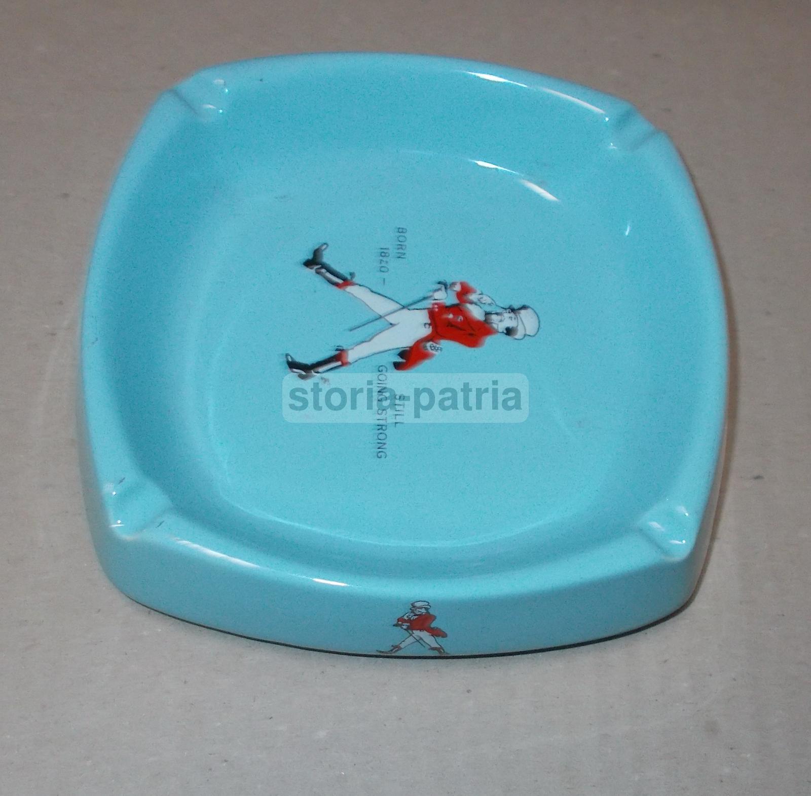 Fumo, Tabacco, Distilleria, Whisky, Posacenere Da Collezione, Ceramica Pubblicitaria immagine 2