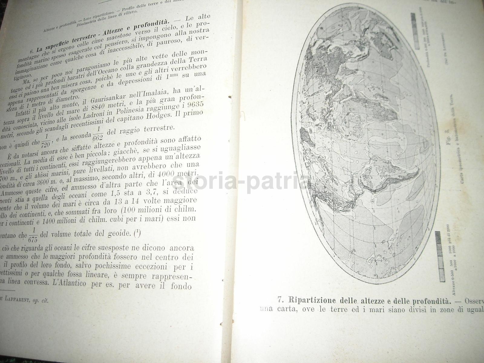 Geografia Fisica, Geologia, Atmosfera, Acque, Mare, Grotte, Vulcanismo, Magnetismo, 1910 immagine 4