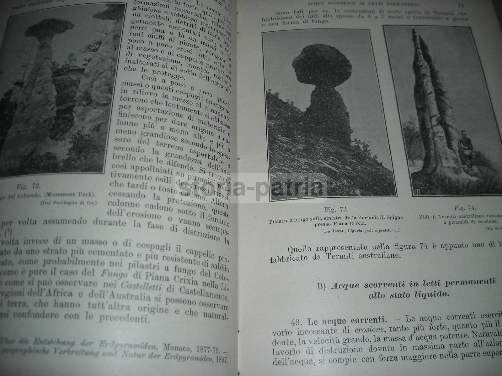 Geografia Fisica, Geologia, Atmosfera, Acque, Mare, Grotte, Vulcanismo, Magnetismo, 1910 immagine 6