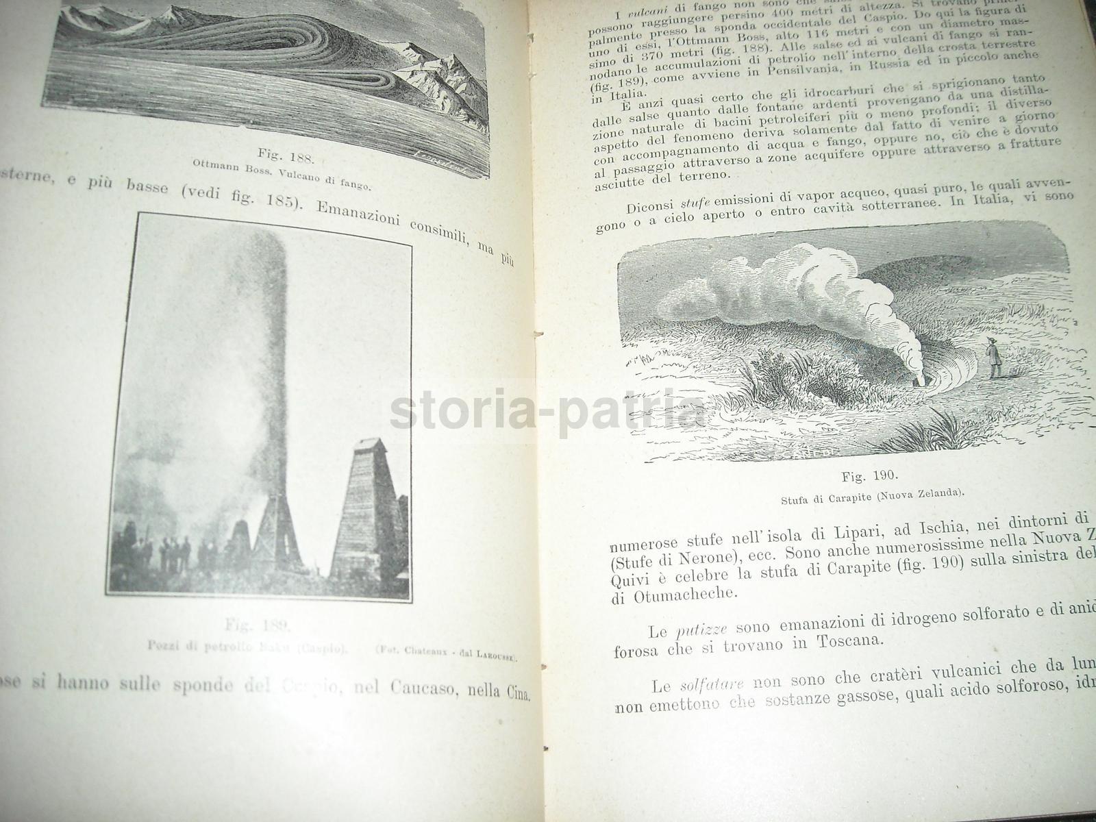 Geografia Fisica, Geologia, Atmosfera, Acque, Mare, Grotte, Vulcanismo, Magnetismo, 1910 immagine 8