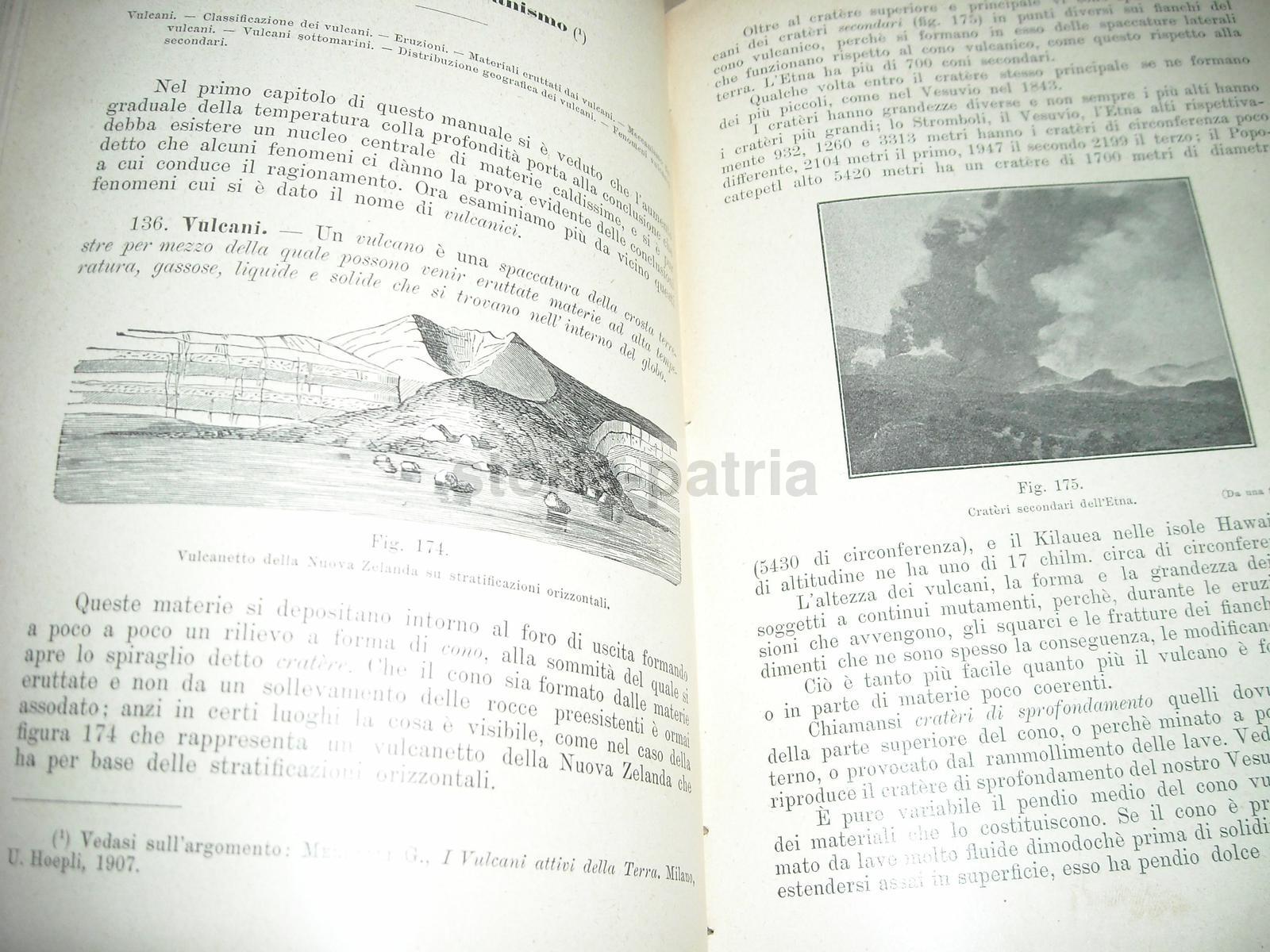 Geografia Fisica, Geologia, Atmosfera, Acque, Mare, Grotte, Vulcanismo, Magnetismo, 1910 immagine 9