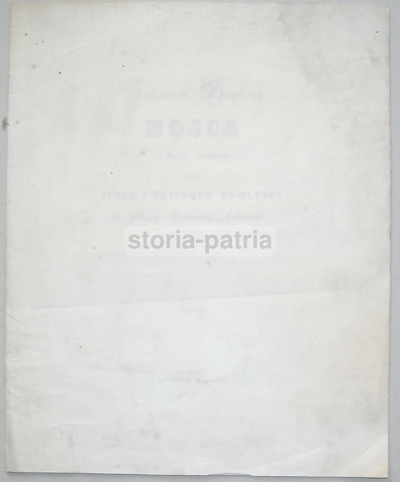 Giovan Battista Mosca, Antica Edizione Giuridica, Ateneo Di Torino, 1829, Rarita immagine 4