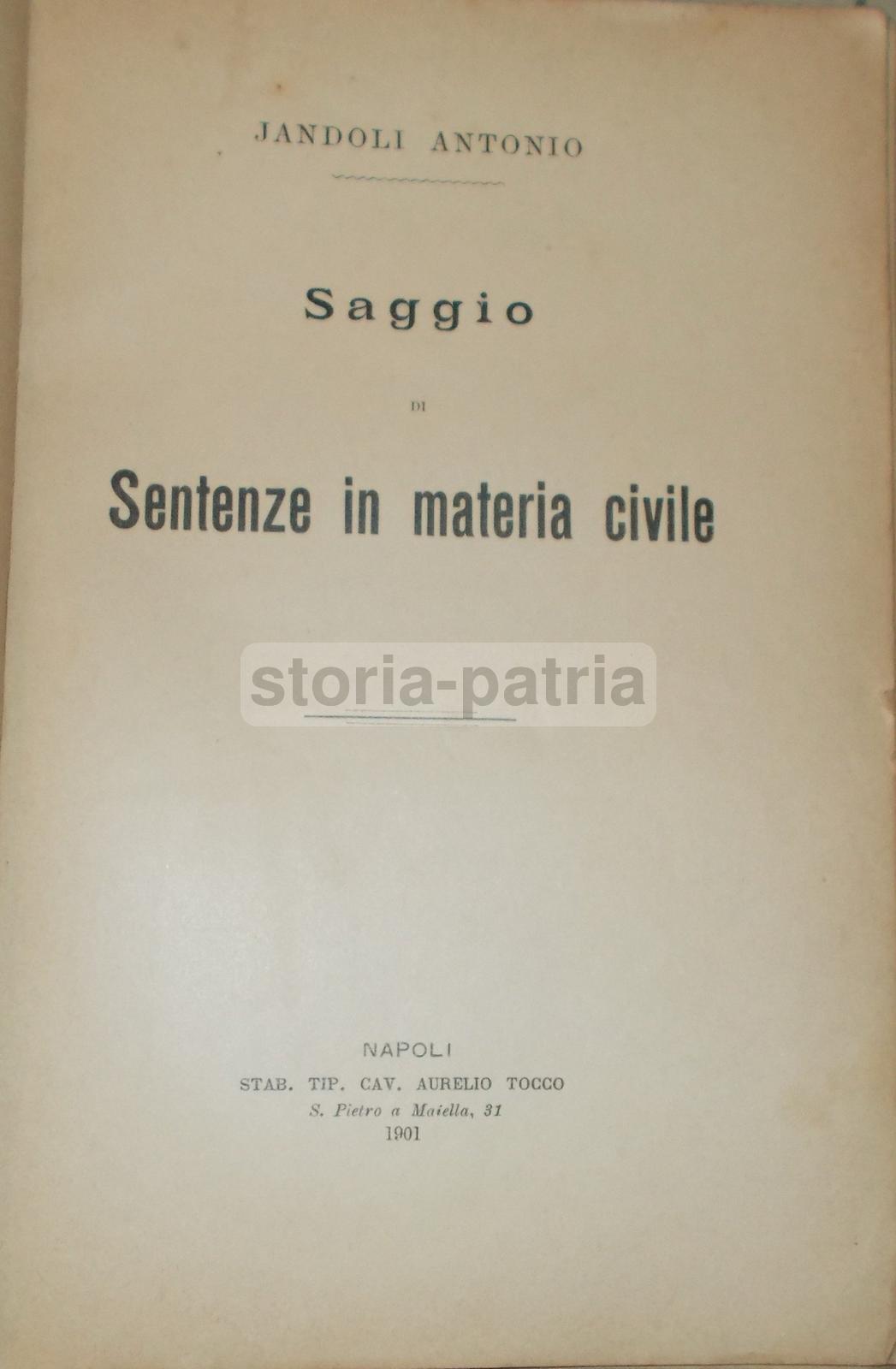 Giuridica, Cause, Jandoli, Sicilia, Trapani, Sciacca, Caltanisetta, Calabria, Catanzaro immagine 1