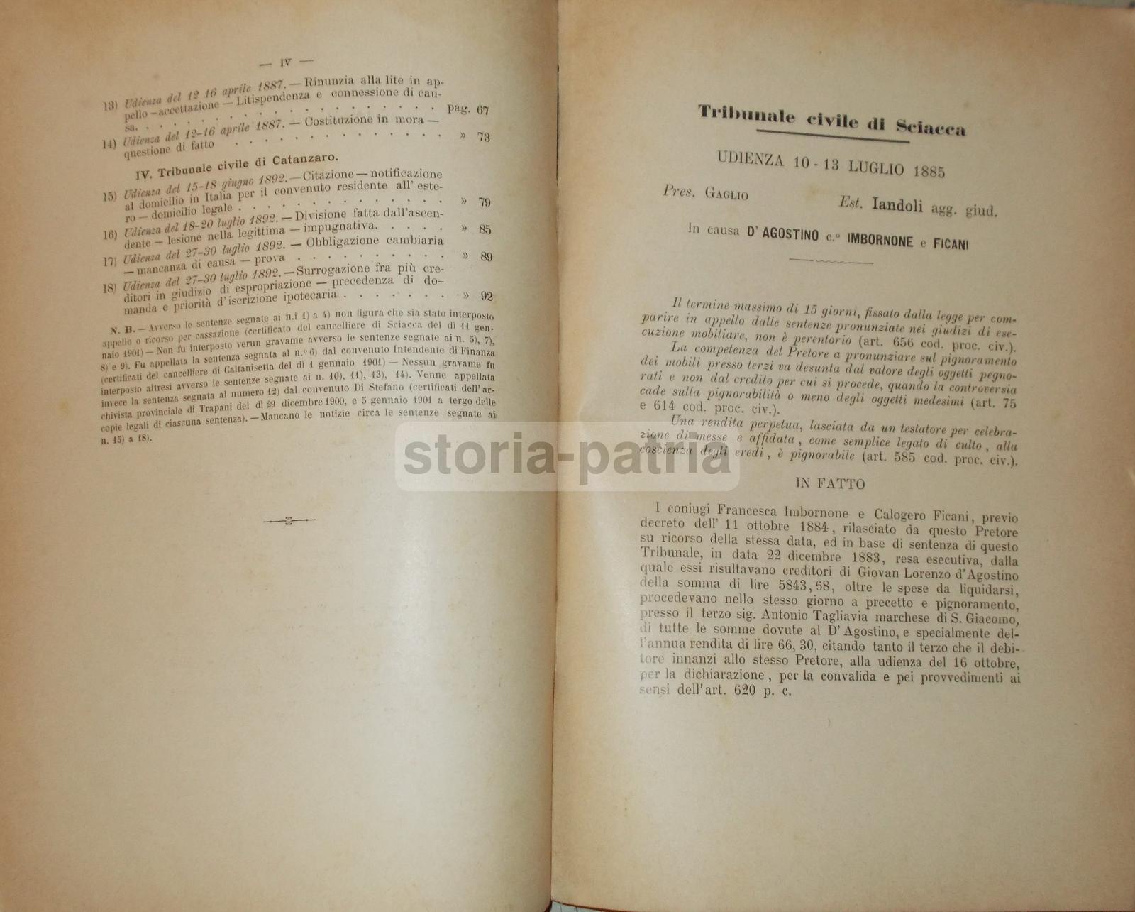 Giuridica, Cause, Jandoli, Sicilia, Trapani, Sciacca, Caltanisetta, Calabria, Catanzaro immagine 3