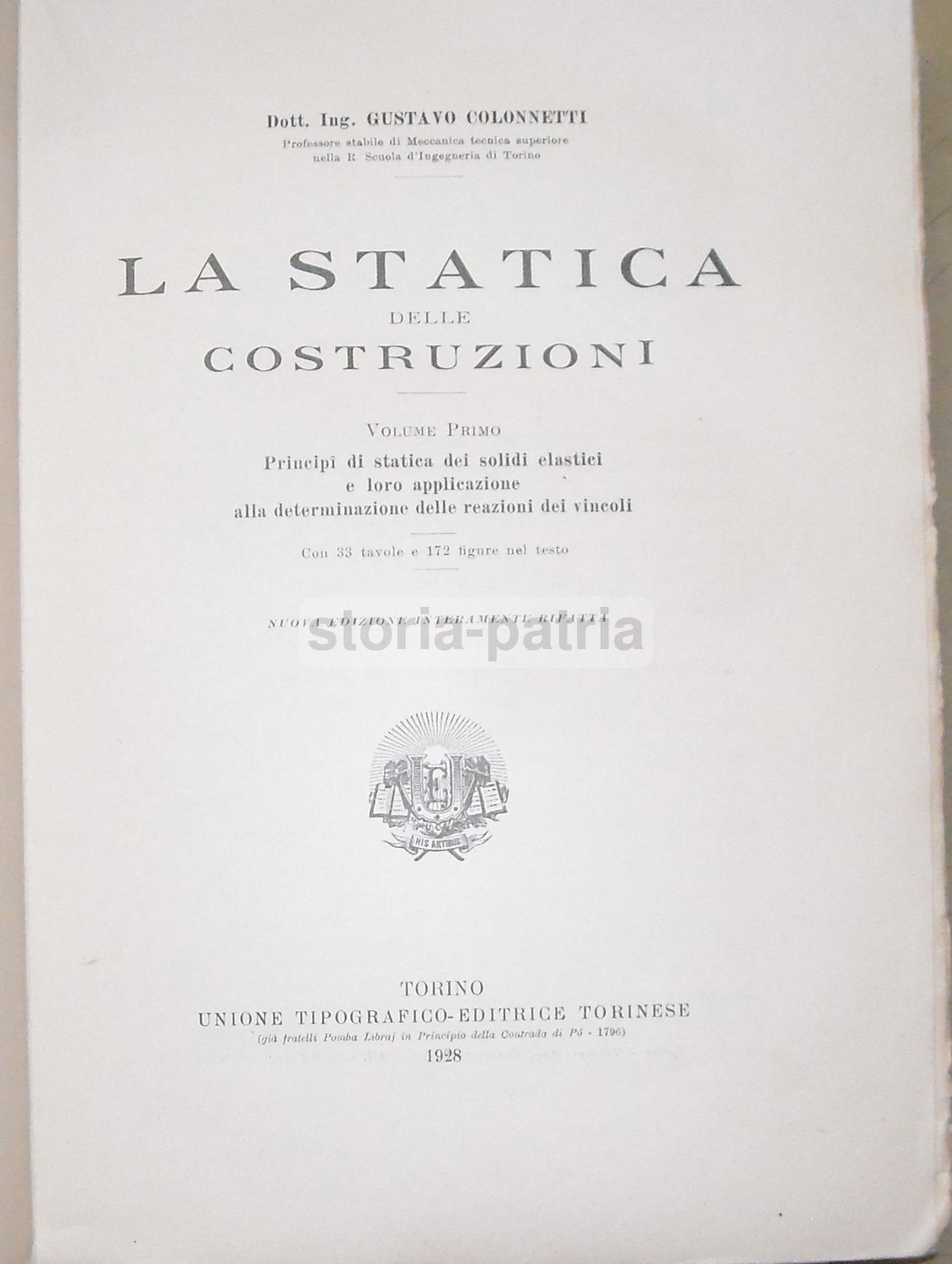 Ingegneria, Tecnica Delle Costruzioni, Statica, Tensioni, Torsioni, Elasticita, Archi immagine 1
