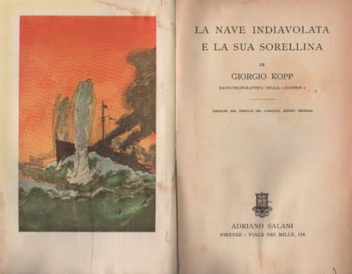 Kopp, Marineria, Nave Indiavolata, Radiotelegrafia, Guerra immagine 1