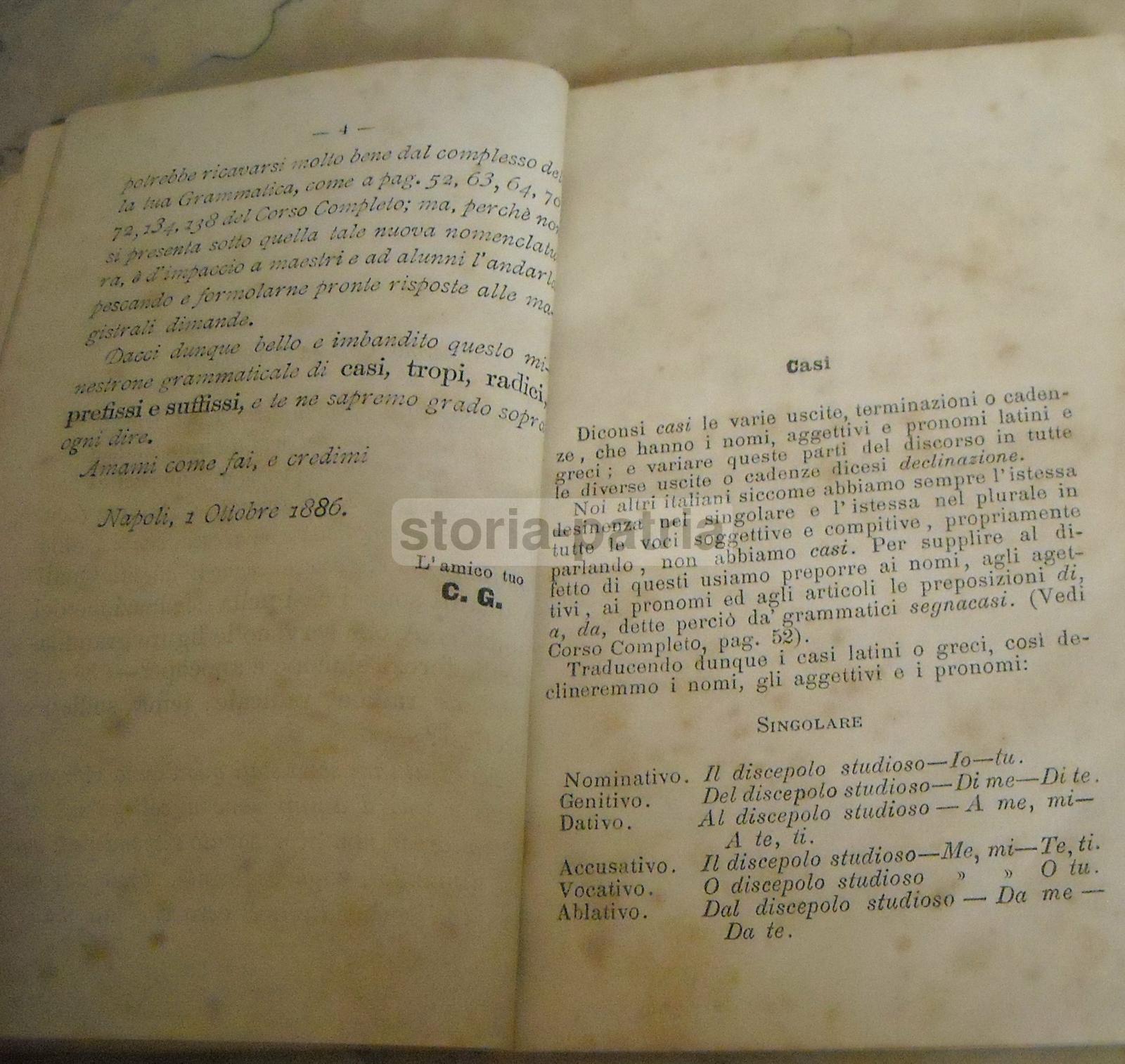Letteratura, Grammatica, Linguistica, Lessicologia, Pedagogia, Napoli, Jacobelli, 1886 immagine 7