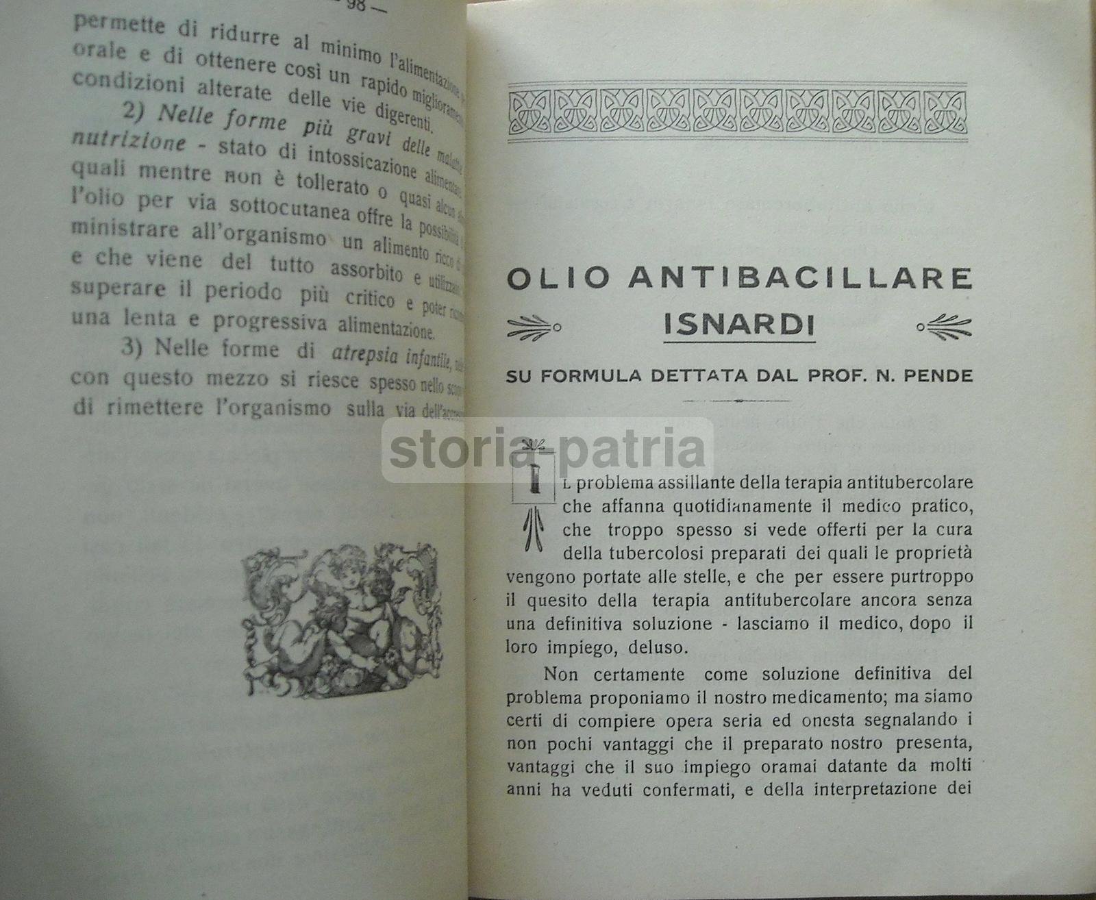 Medicina, Farmaceutica, Benefici Terapeutici Dellolio Di Oliva, Isnardi, Oneglia immagine 3
