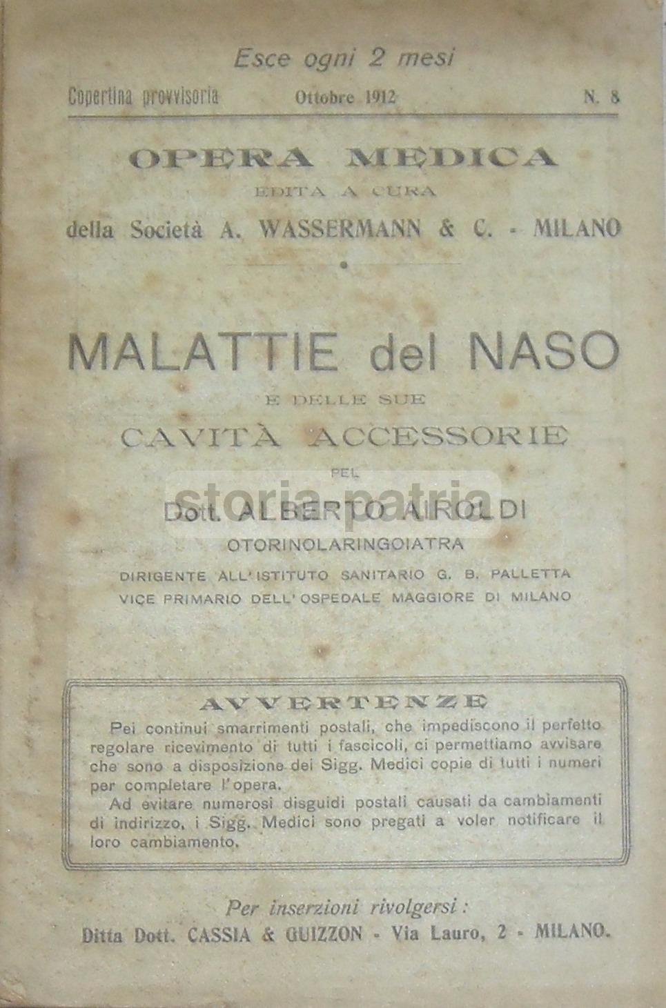 Medicina, Otorinolaringoiatria, Naso, Fosse Nasali, Olfatto, Riniti, Epistassi, Traumi immagine 1