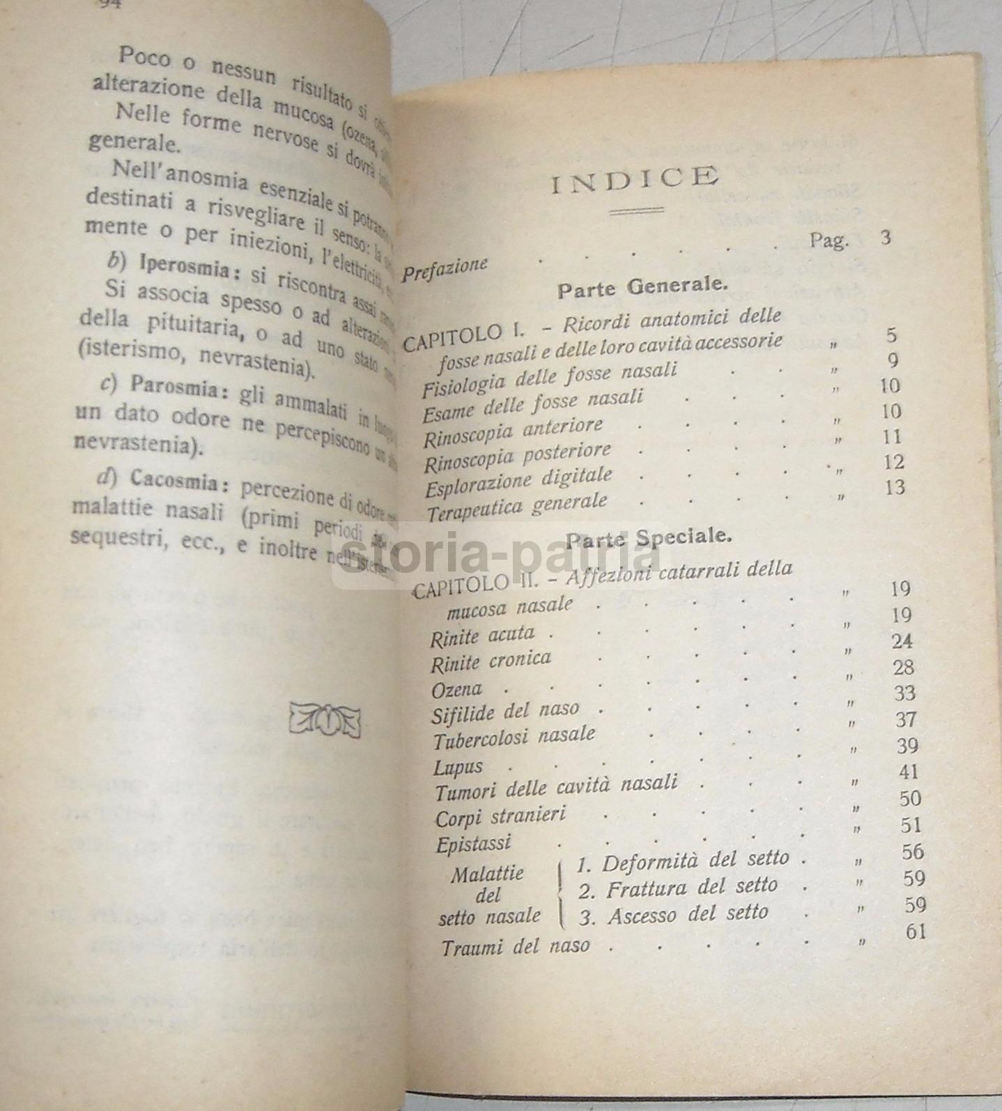 Medicina, Otorinolaringoiatria, Naso, Fosse Nasali, Olfatto, Riniti, Epistassi, Traumi immagine 3