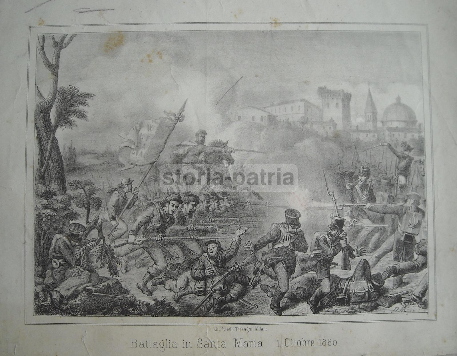 Militaria, Battaglia, Soldati, Risorgimento, Garibaldi, Santa Maria, Volturno, 1860 immagine 2