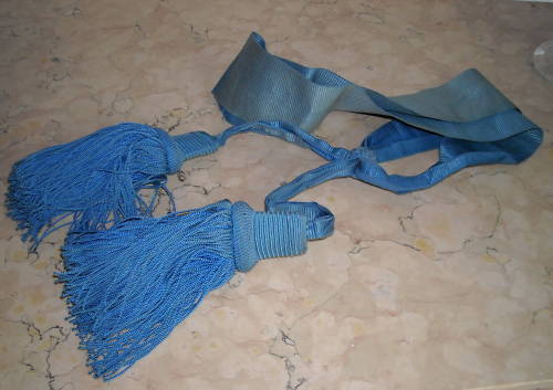 Militaria, Fascia Per Divisa Da Ufficiale, Utile E Da Collezione, d'Epoca, Tessuto immagine 1