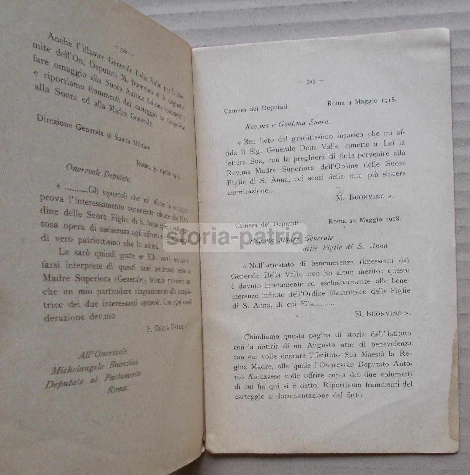 Militaria, Grande Guerra, Storia Locale, Figlie Di S Anna, Gattorno, Piacenza, Colera immagine 11