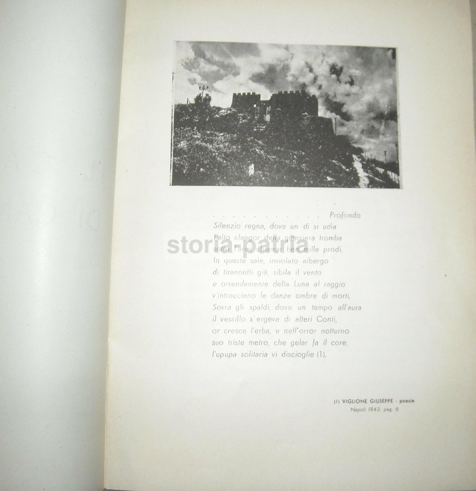 Molise, Campobasso, Antiche Fortificazioni, Edizione d'Epoca, Illustrato, Monforte immagine 4