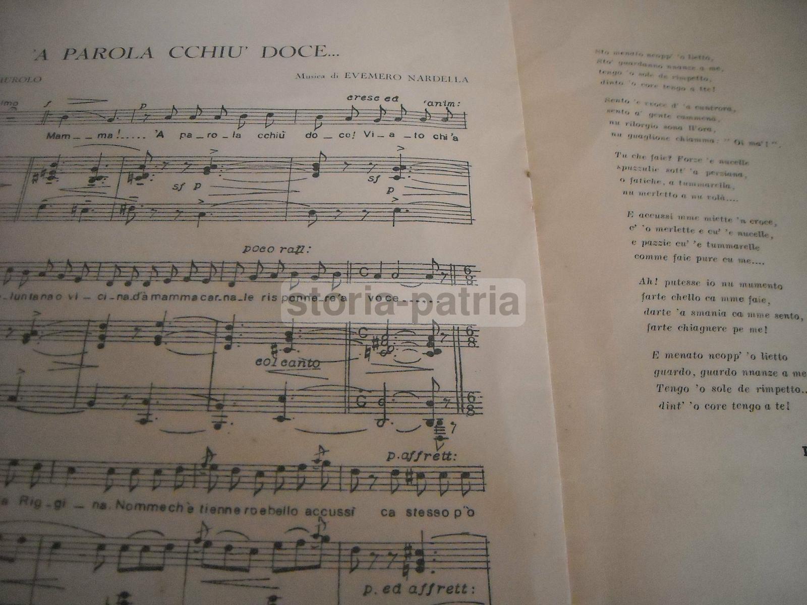 Musica, Napoli, Di Giacomo, Murolo, Cangiullo, Ferrauto, Postiglione, Corbinci, Nardella immagine 8