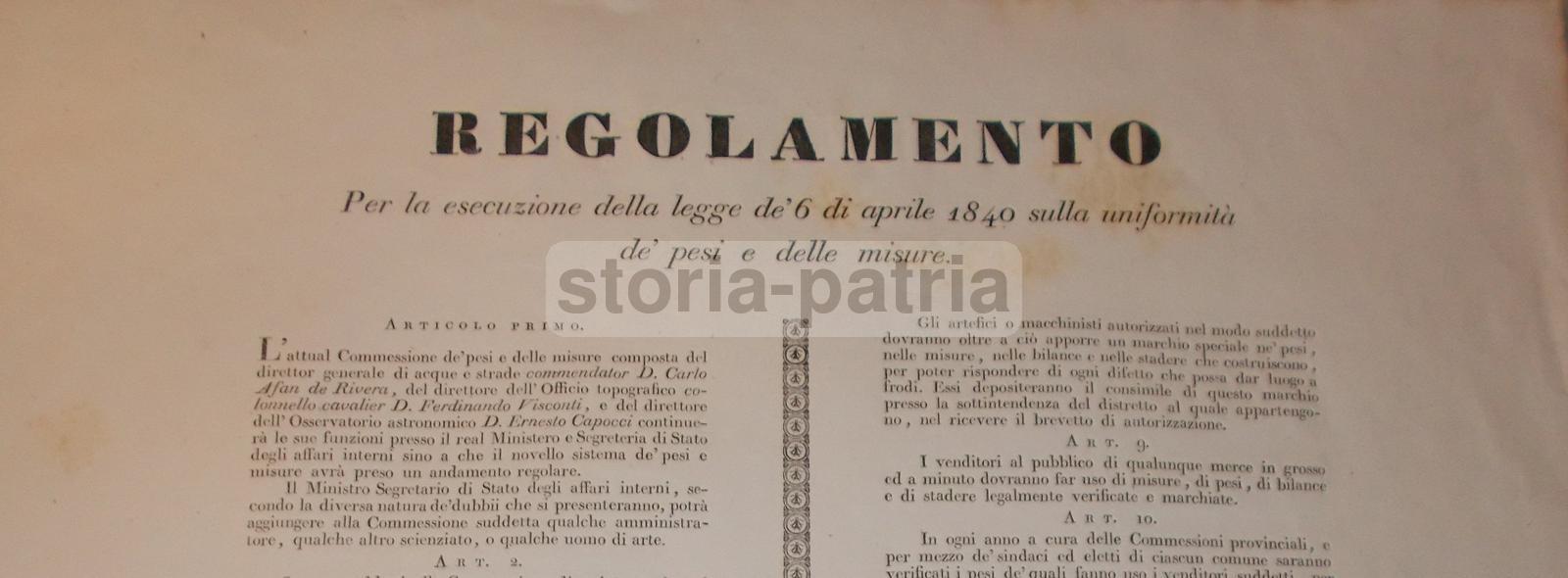 Napoli, Caserta, Borboni, Re Ferdinando, Economia, Pesi E Misure, Barili, Bilance, 1841 immagine 1