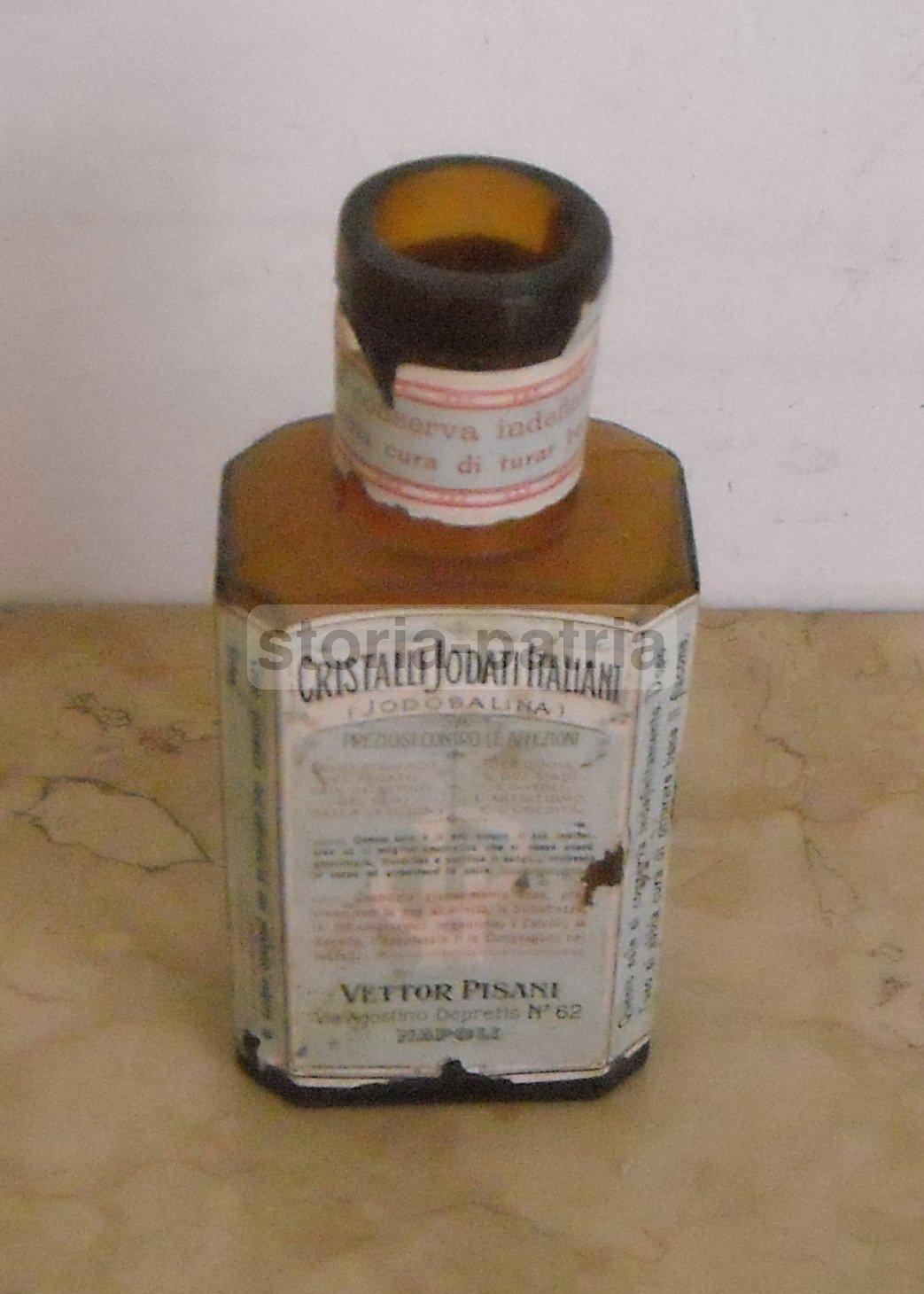 Napoli, Medicina, Farmacia, Pubblicitaria Farmaceutica, Cristalli Jodati, Urologia immagine 1