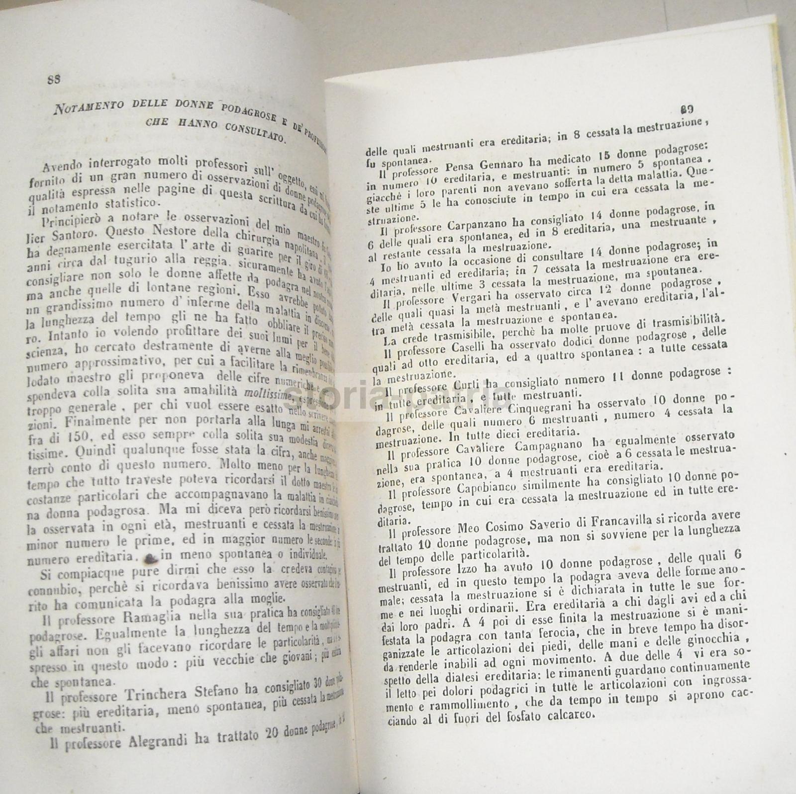 Napoli, Medicina, Ortopedia, Lussazione, Podagra Ereditaria, Casistica, 800, Bonparola immagine 4